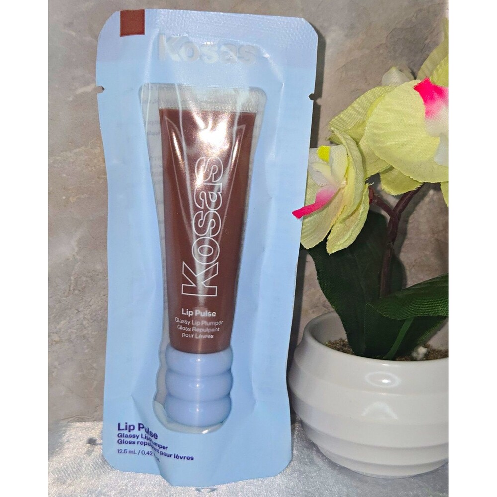 Kosas Lip Pulse Glassy Gloss Lip Plumper, Sixth Sense Shade 0.42 fl oz
